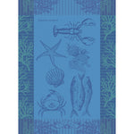 Garnier Thiebaut L'Ocean Bleu Kitchen Towel Set of 4
