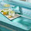 Garnier Thiebaut Mille Veracruz Aqua Tablecloth