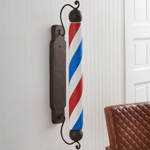 Traditional Barber's Pole Wall Art
