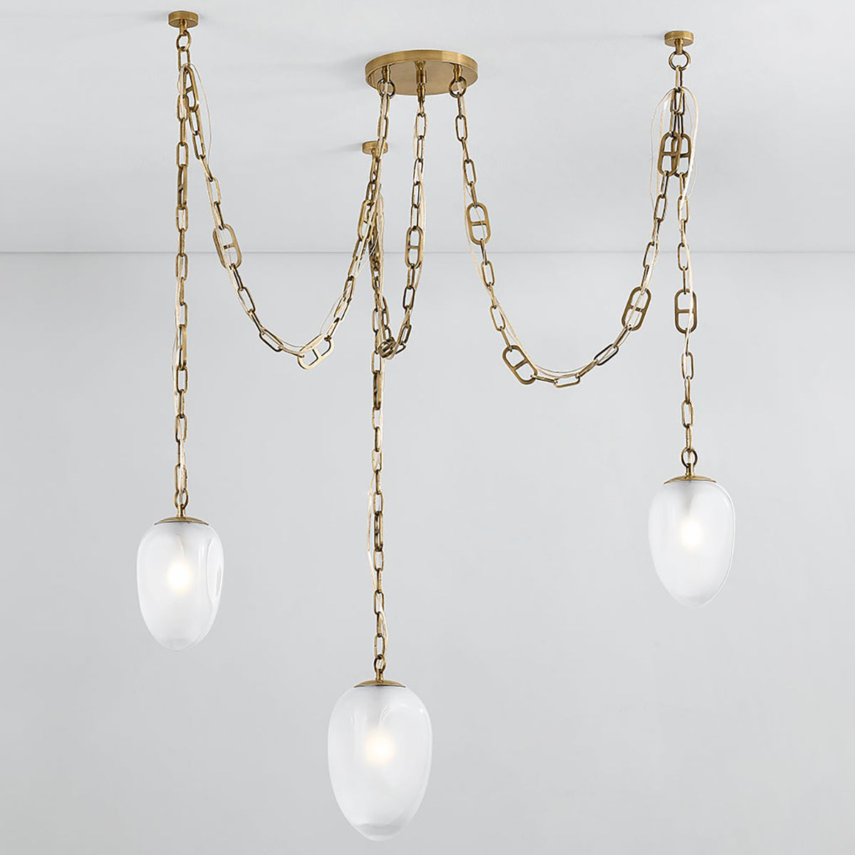 Noz Nozawa x Corbett Lighting Daith Chandelier