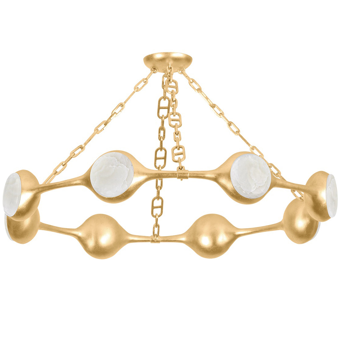 Noz Nozawa x Corbett Lighting Riviere Chandelier