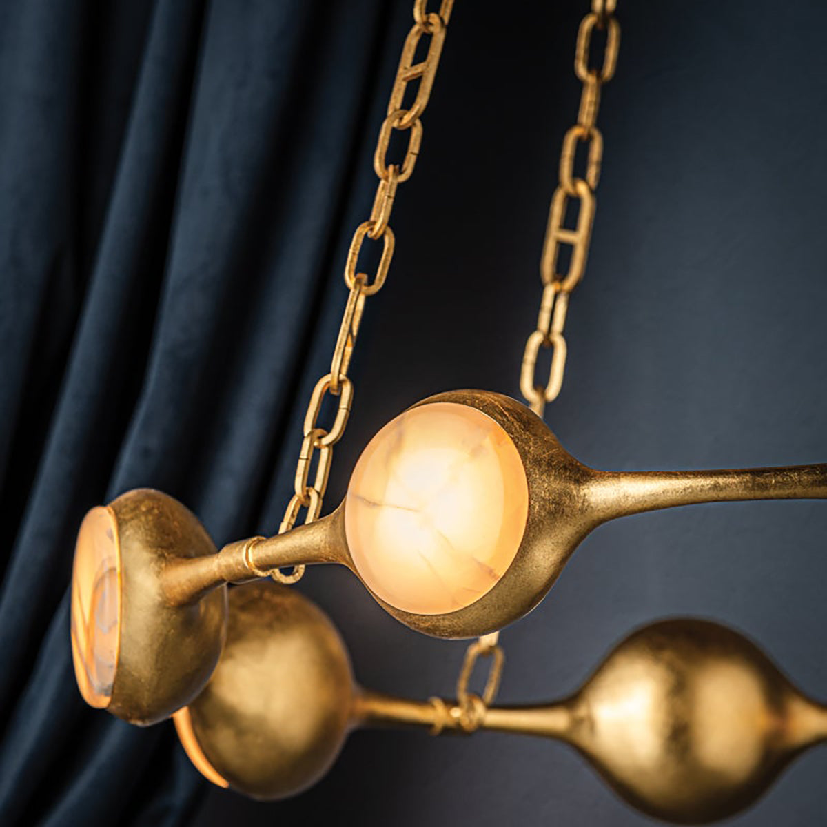 Noz Nozawa x Corbett Lighting Riviere Chandelier