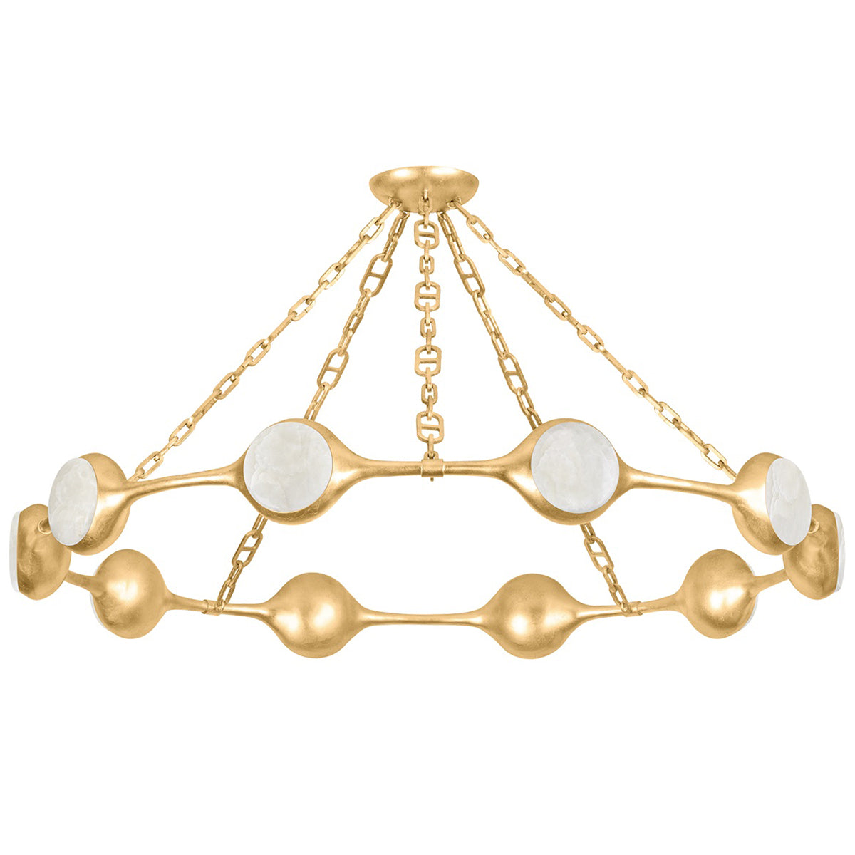 Noz Nozawa x Corbett Lighting Riviere Chandelier