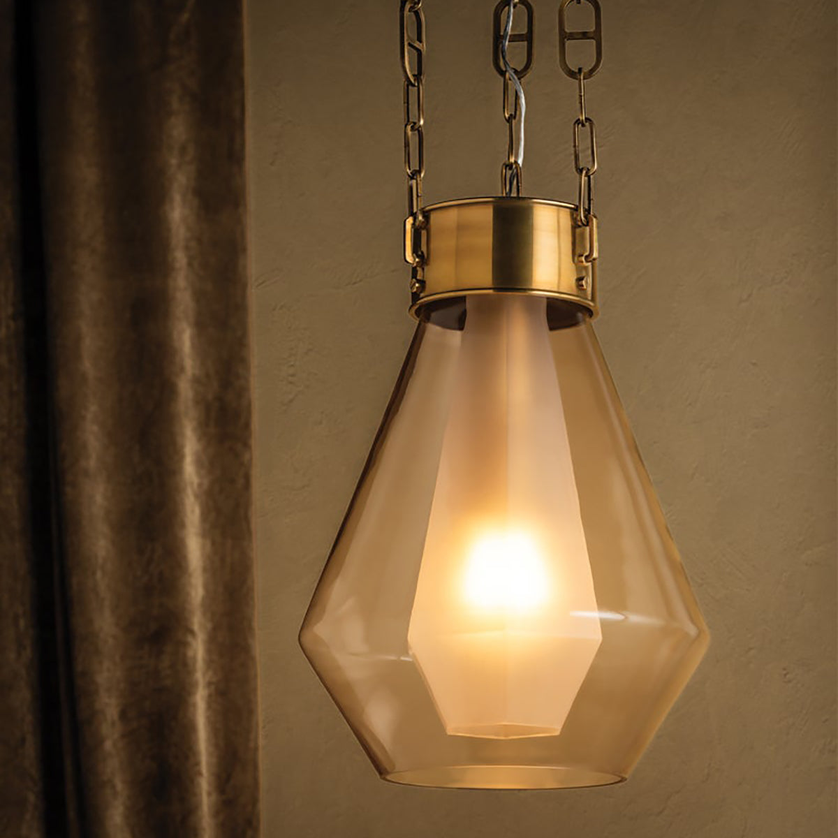 Noz Nozawa x Corbett Lighting Tragus Pendant