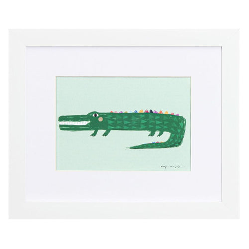 Kucwajtybu Crocodile Framed Art
