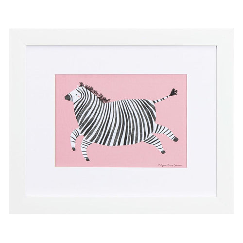 Kucwajtybu Zebra Framed Art