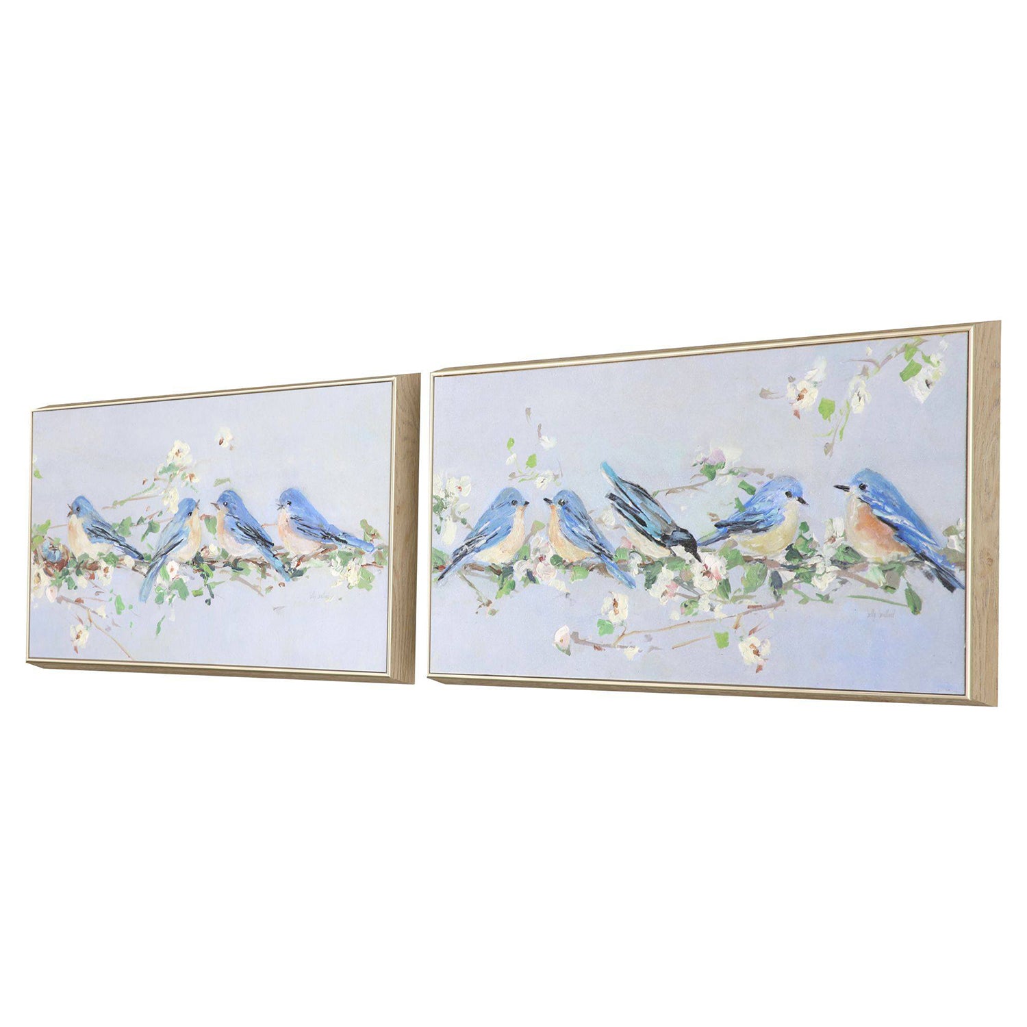 Swatland Chatter Branch Framed Art Set of 2