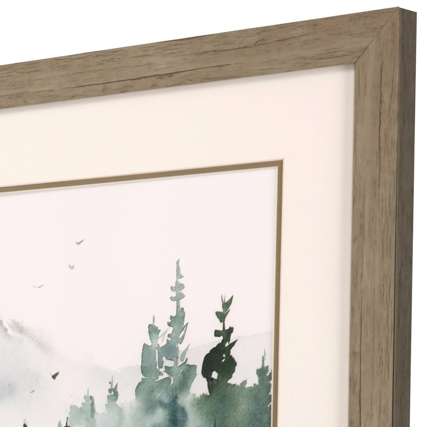Cabin In The Woods Framed Art