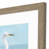 Nai Seaside Egret Framed Art