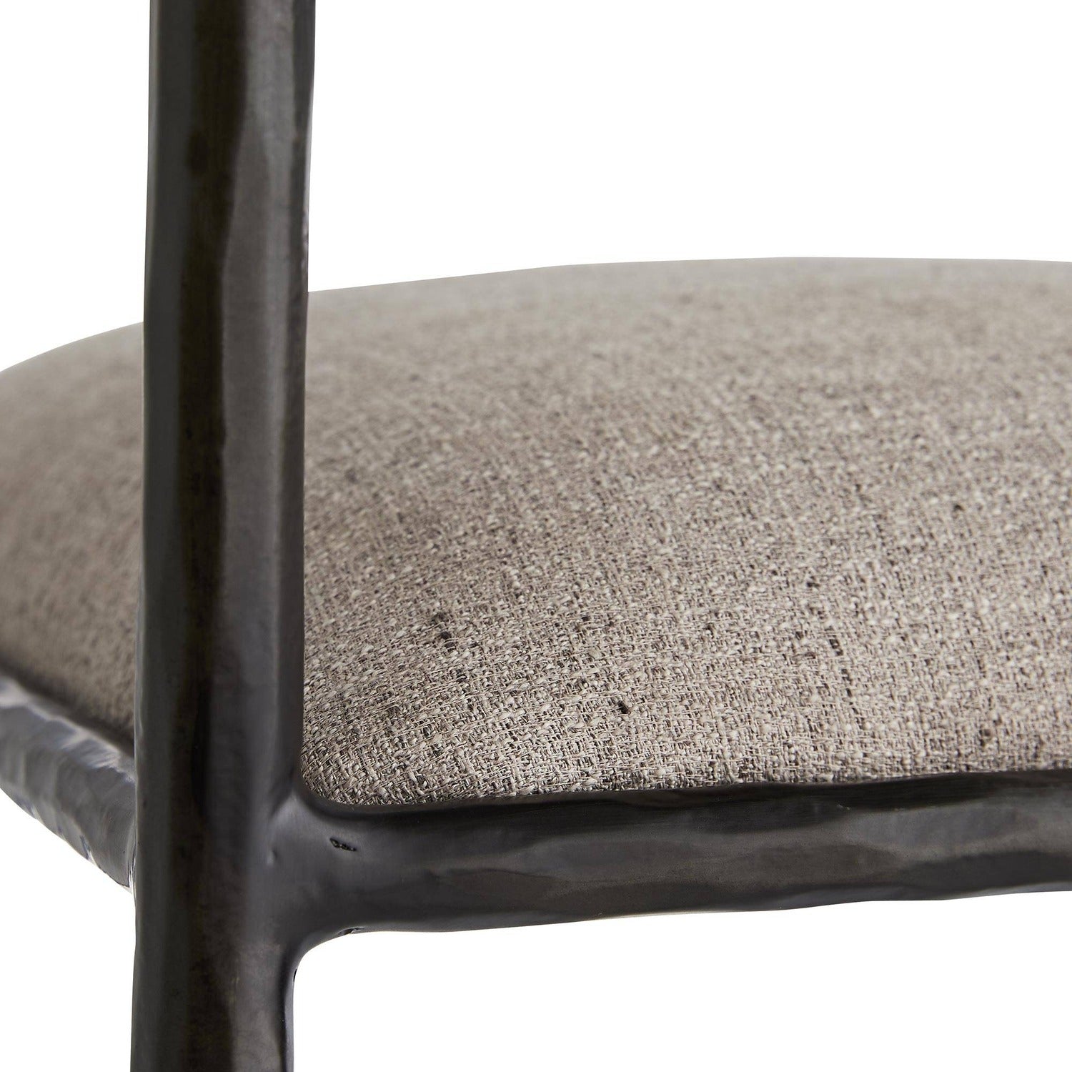 Arteriors Barbana Pewter Texture Bar Stool