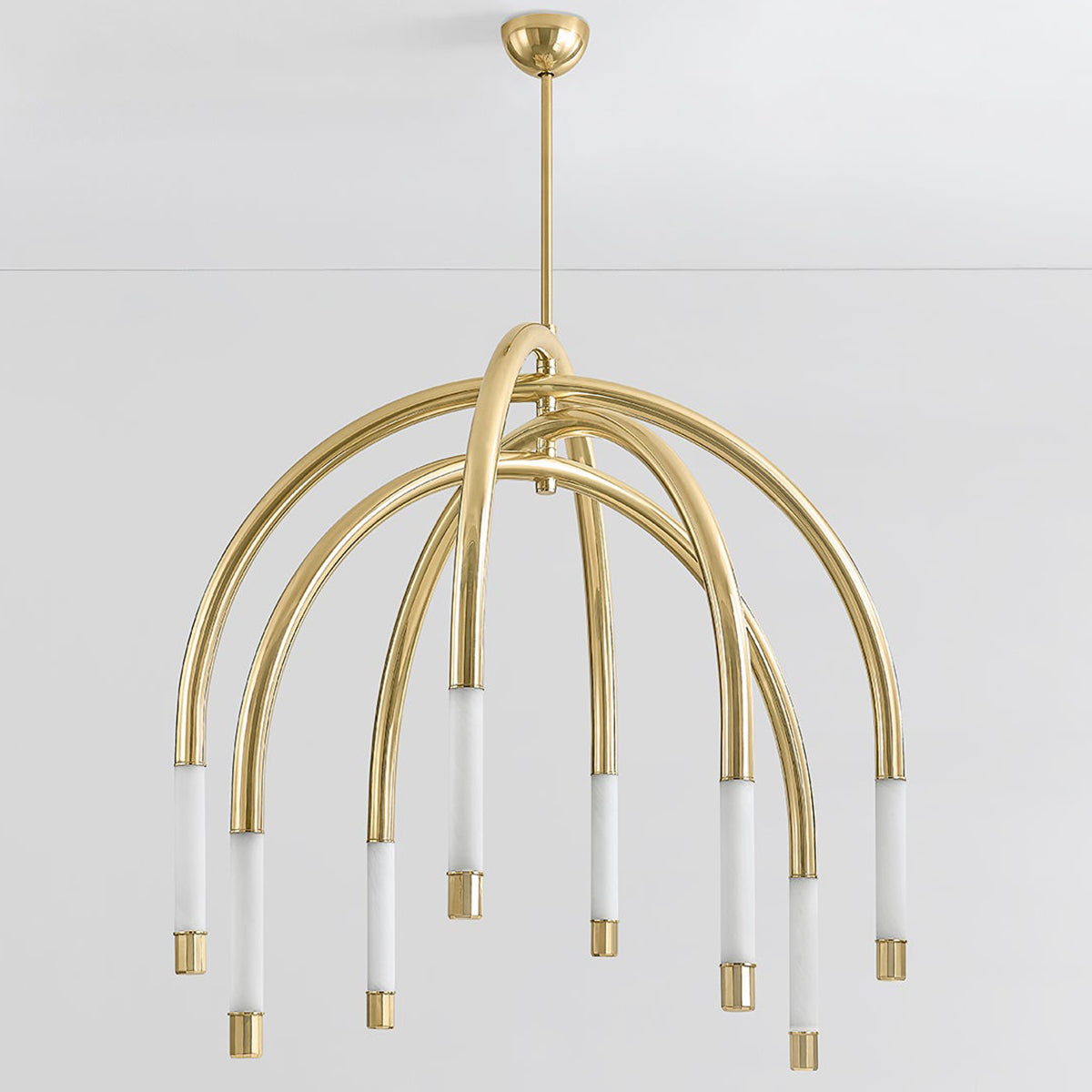 Noz Nozawa x Corbett Lighting Zeme Chandelier