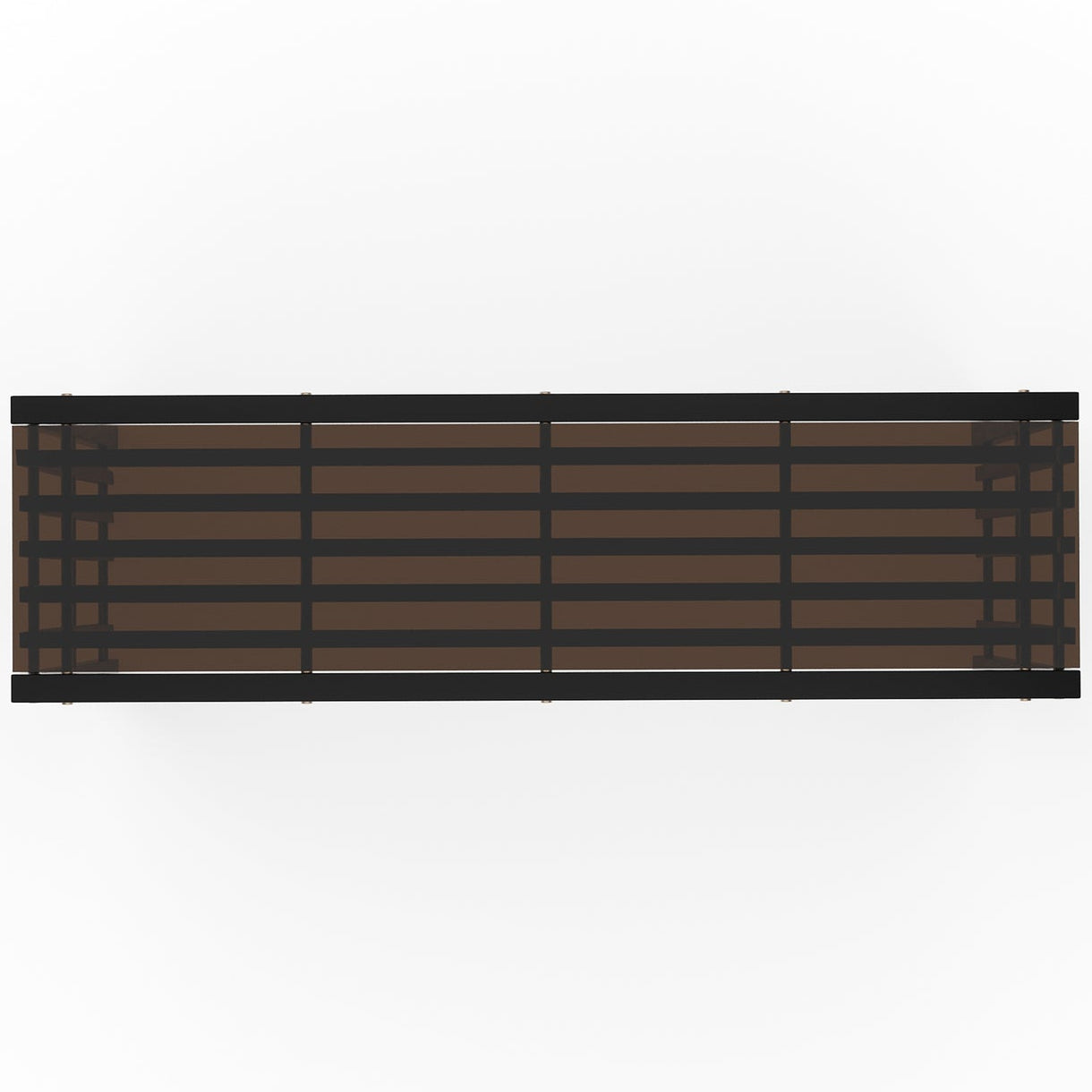 Caracole Pinstripe Dark Console Table