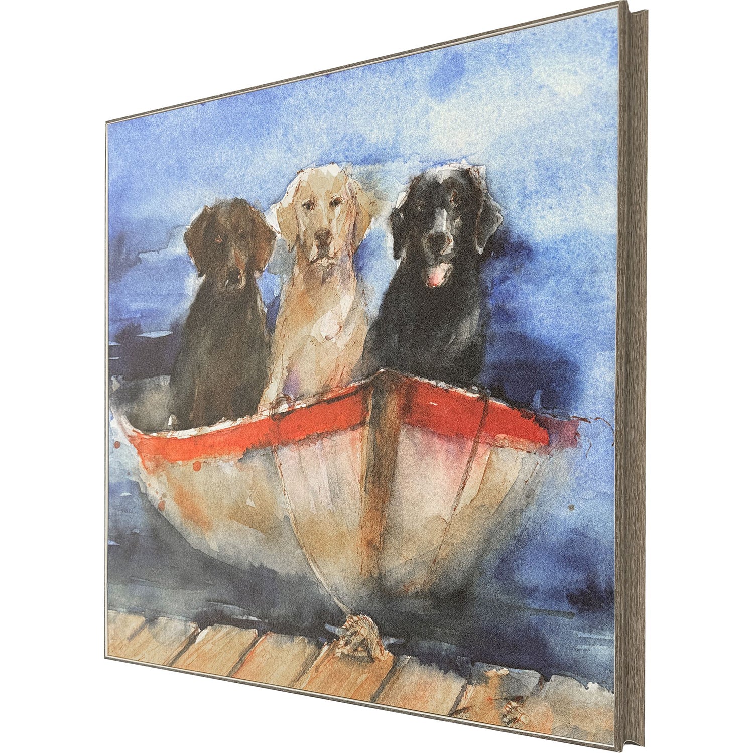 Keeling Boat Labs Framed Artwork