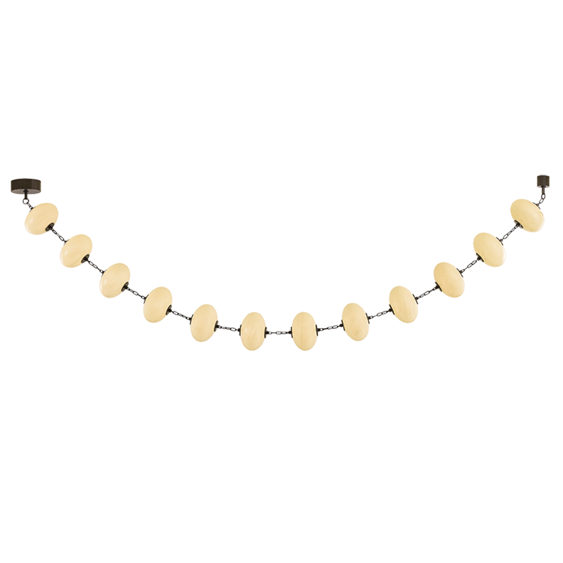 Corbett Lighting Nephele Medium Chandelier in Bronze, primary product view
