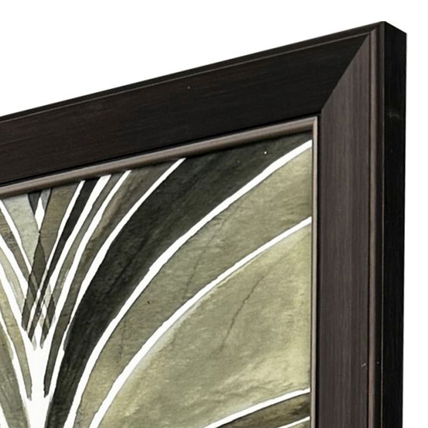 Lily K Palm Art Deco Framed Artwork Set of 3