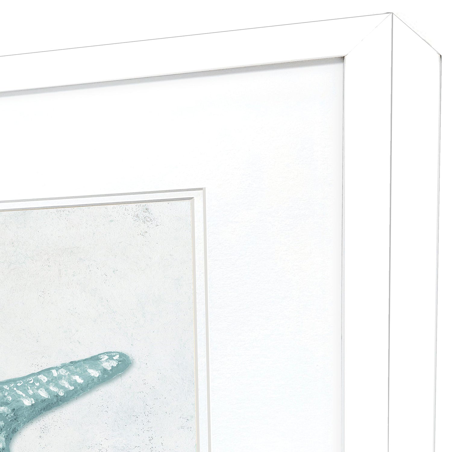 Poesia Coastal Mosaic Framed Artwork Set of 4