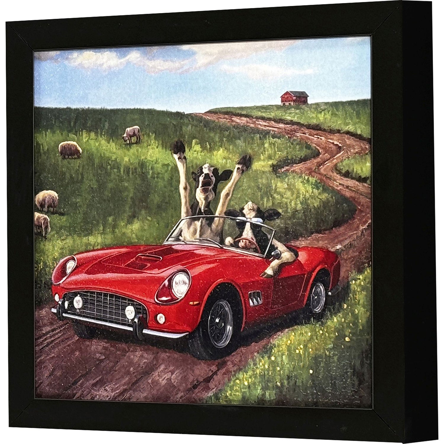 Heffernan The Runaways Framed Artwork