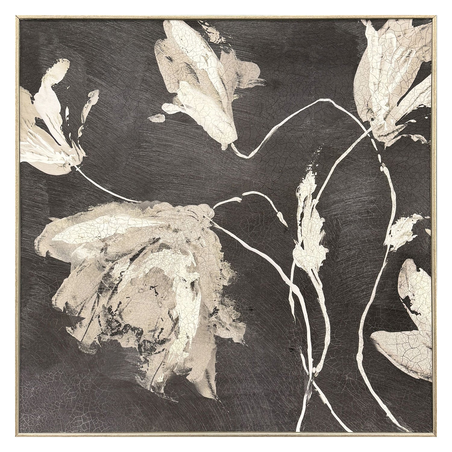 PI Studio Neutral Flora I Framed Artwrok