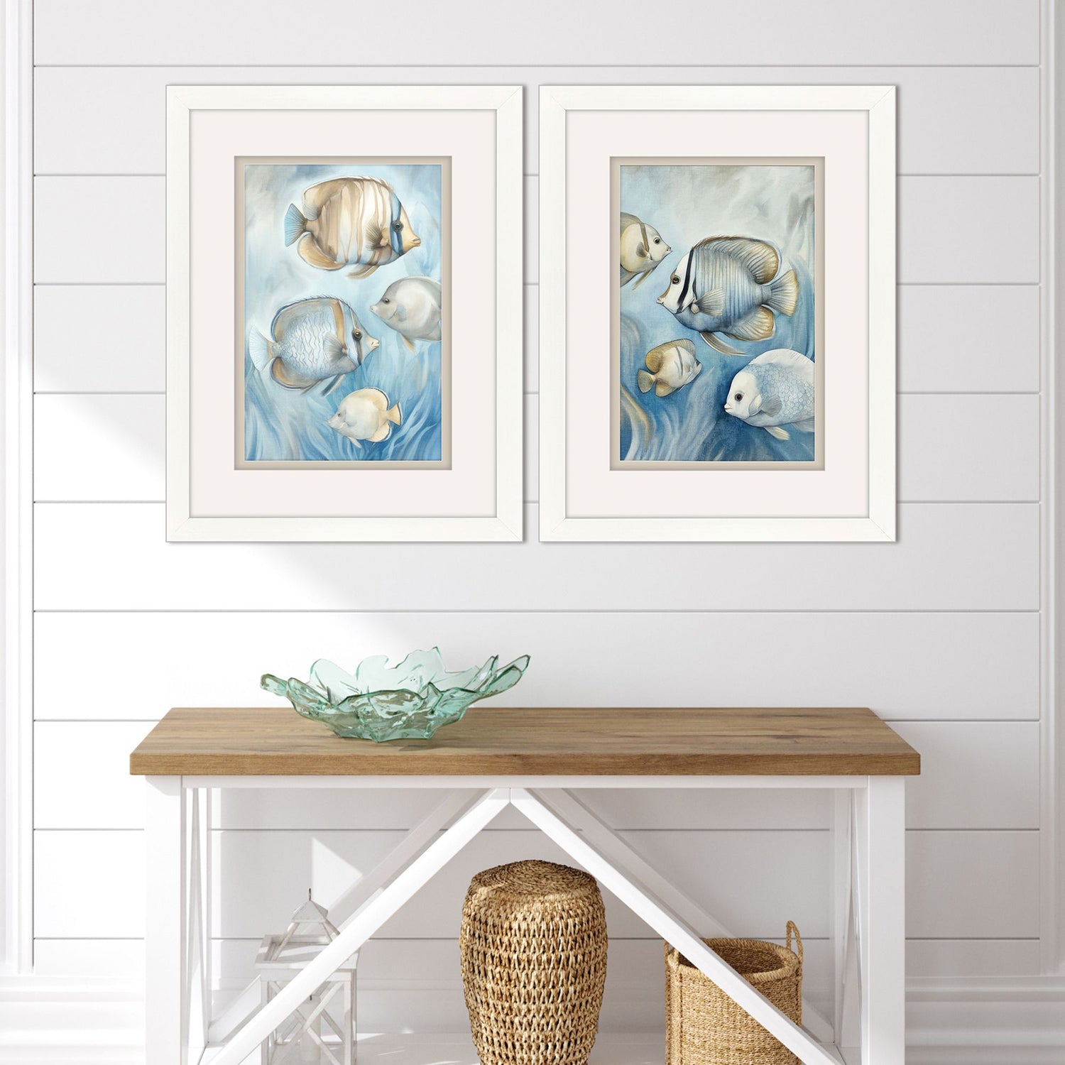 Allen Swim Framed Artwork Set of 2