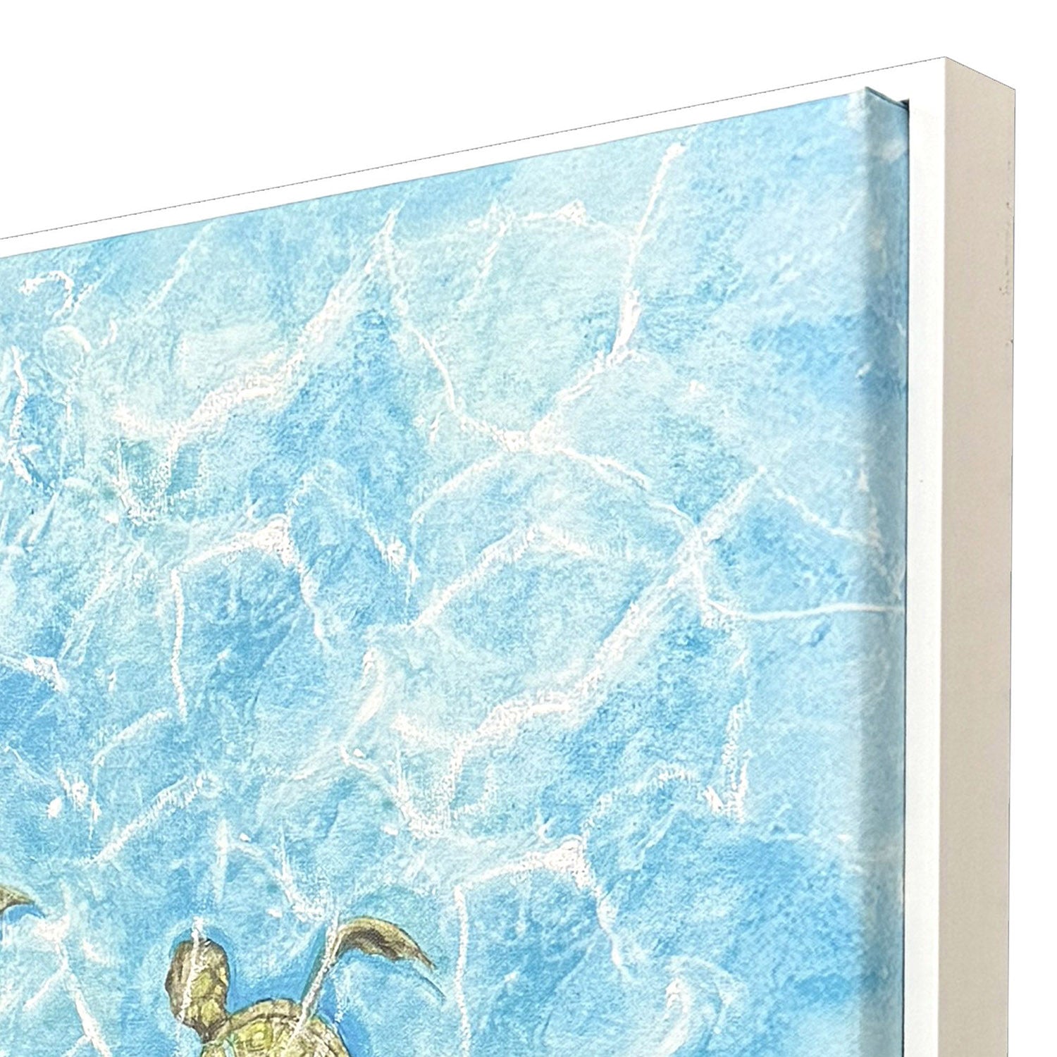 PopJoy Studio Swimming Turtles I Canvas Art