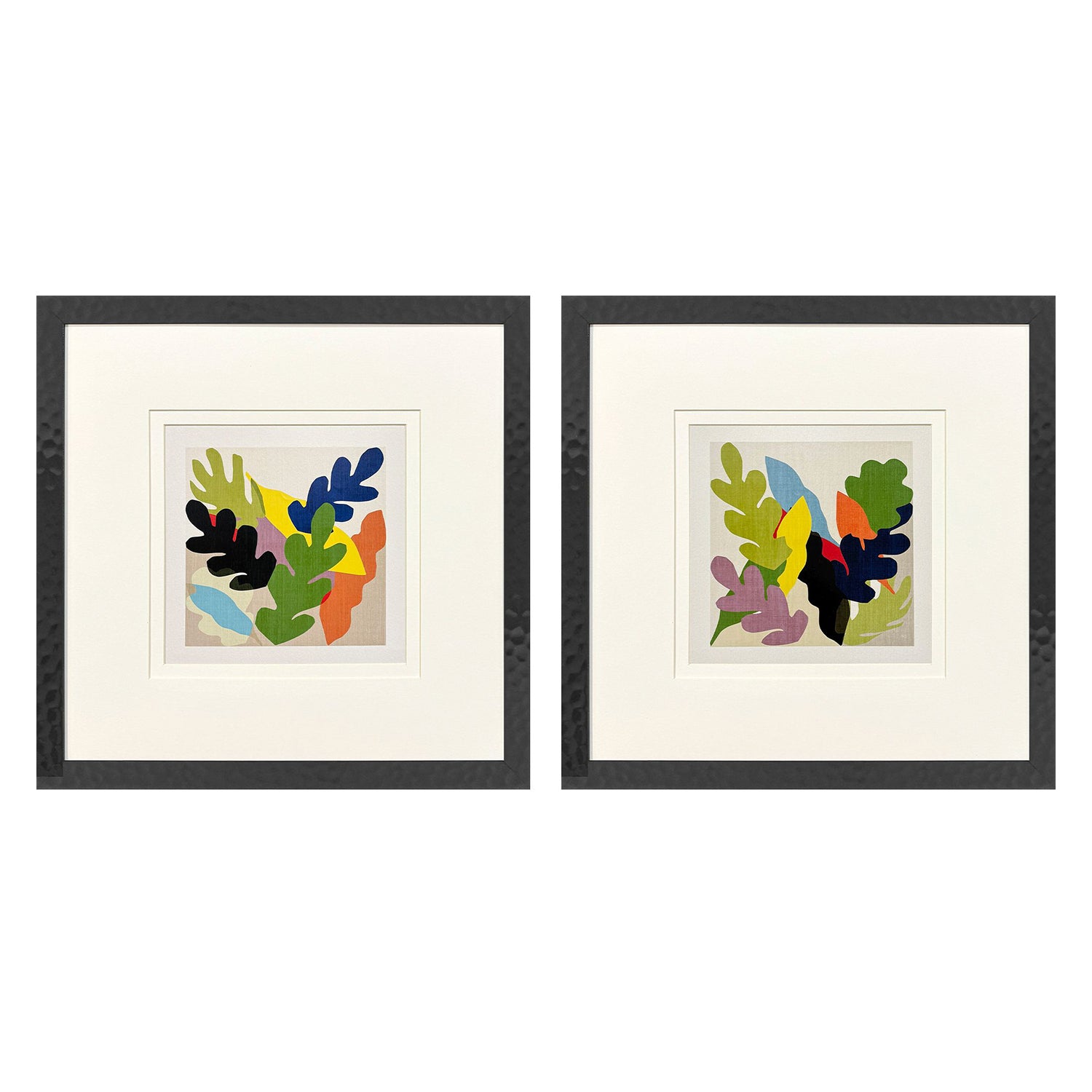 Jill Eclectic Garden Framed Artwork Set of 2