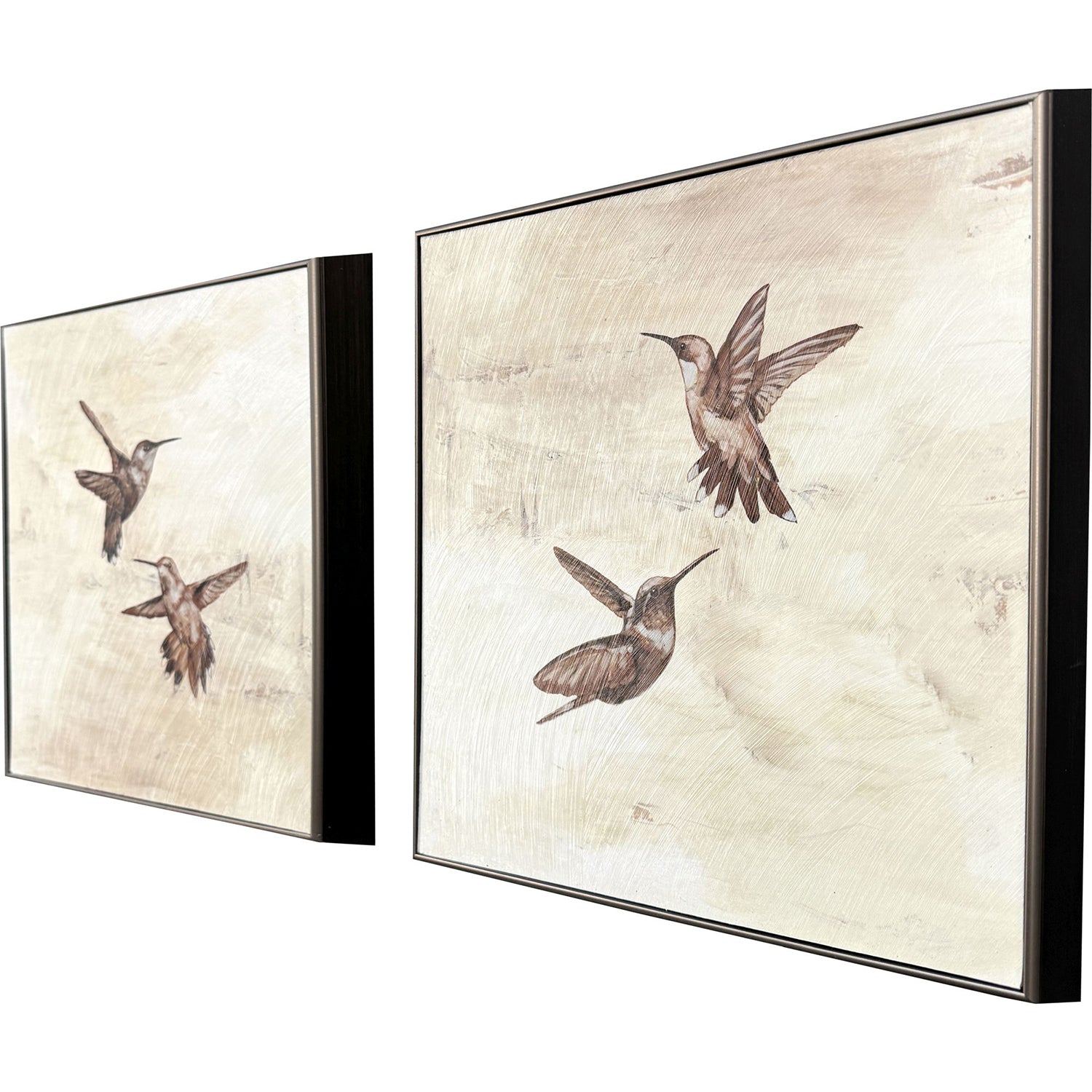 Jardine Neutral Flight Framed Artwork Set of 2