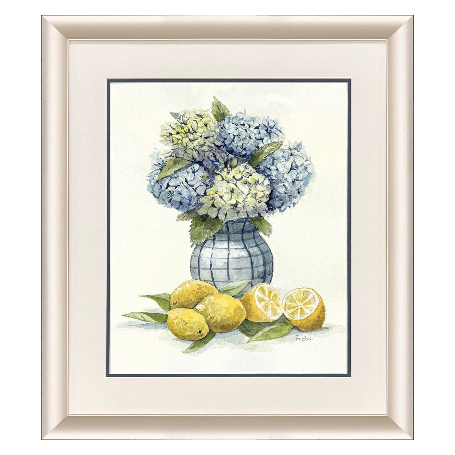 Bishop Hydrangea Lemons 2 Framed Artwork