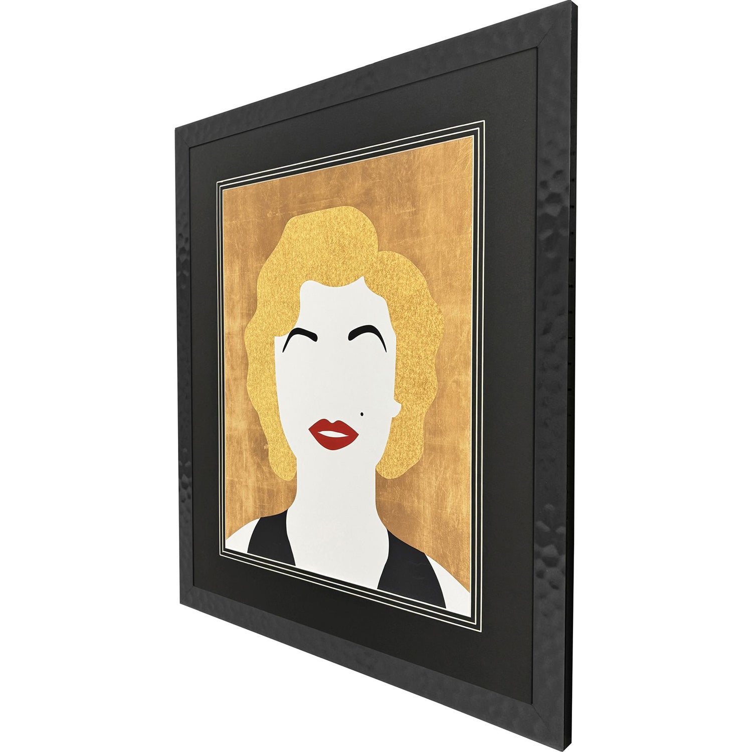 Gibb Icon Blonde Bombshell Framed Artwrok