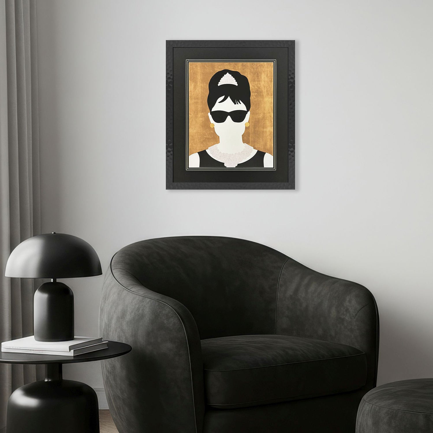 Gibb Icon Fashion Favourite Framed Artwork