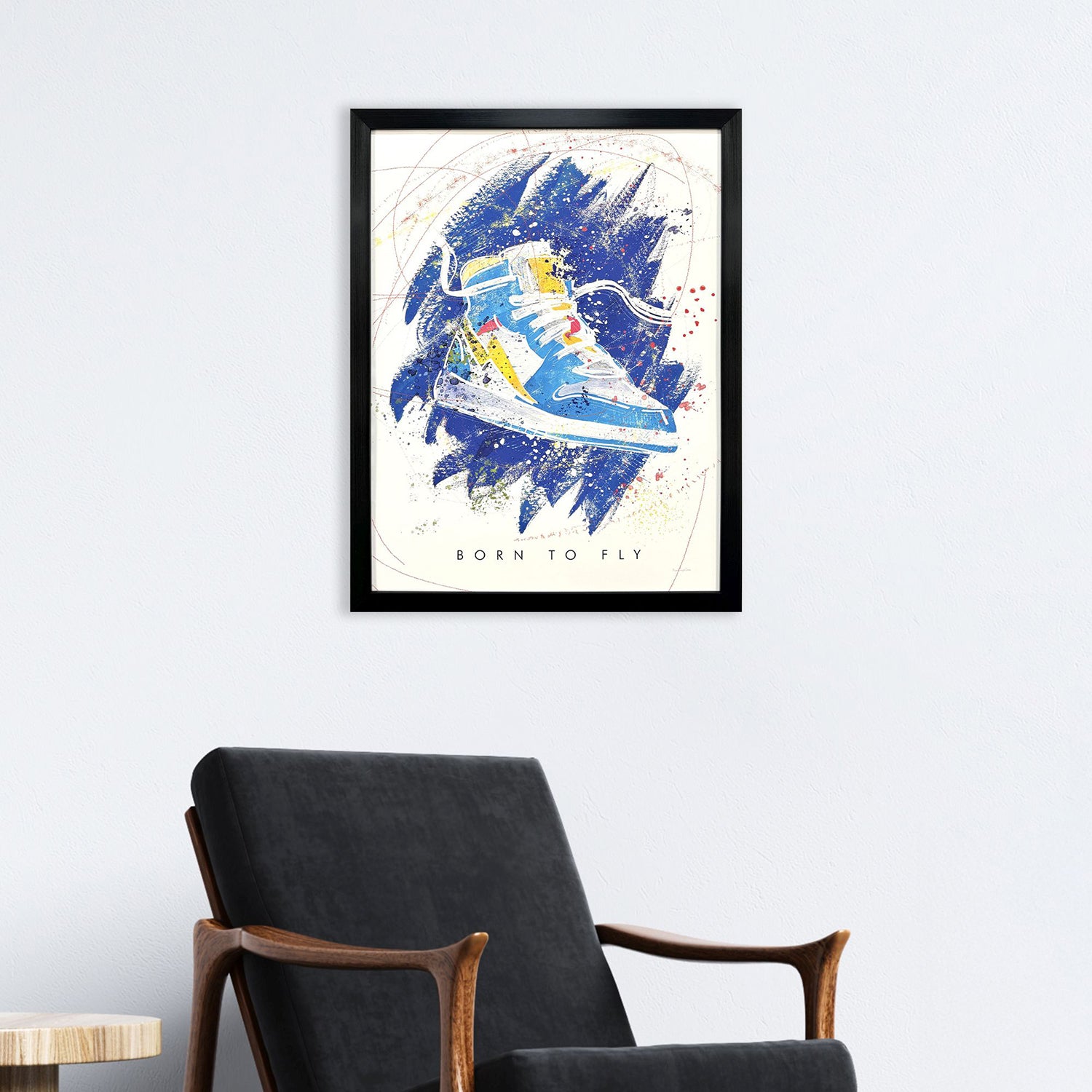 Charro Born to Fly Framed Artwork