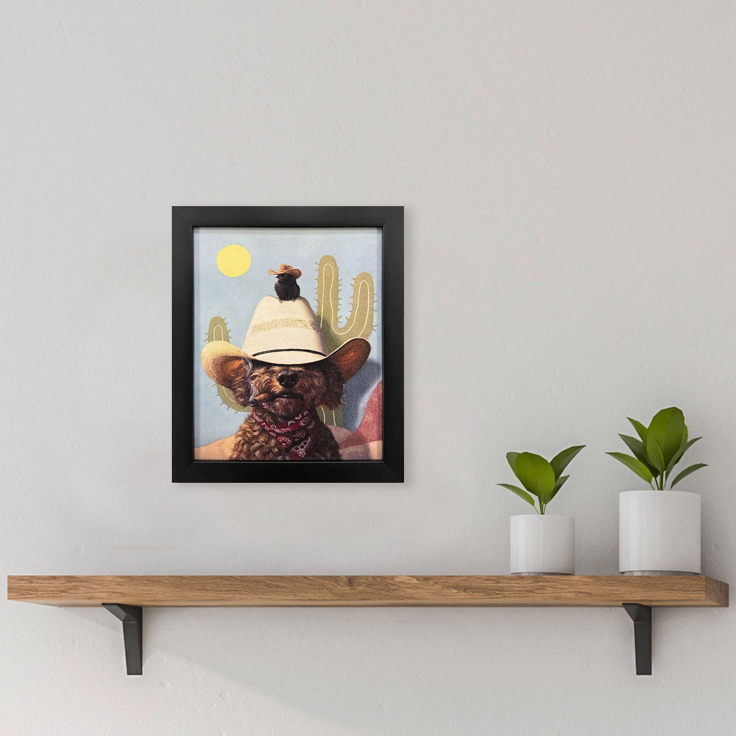 Heffernan Curly II Framed Artwork