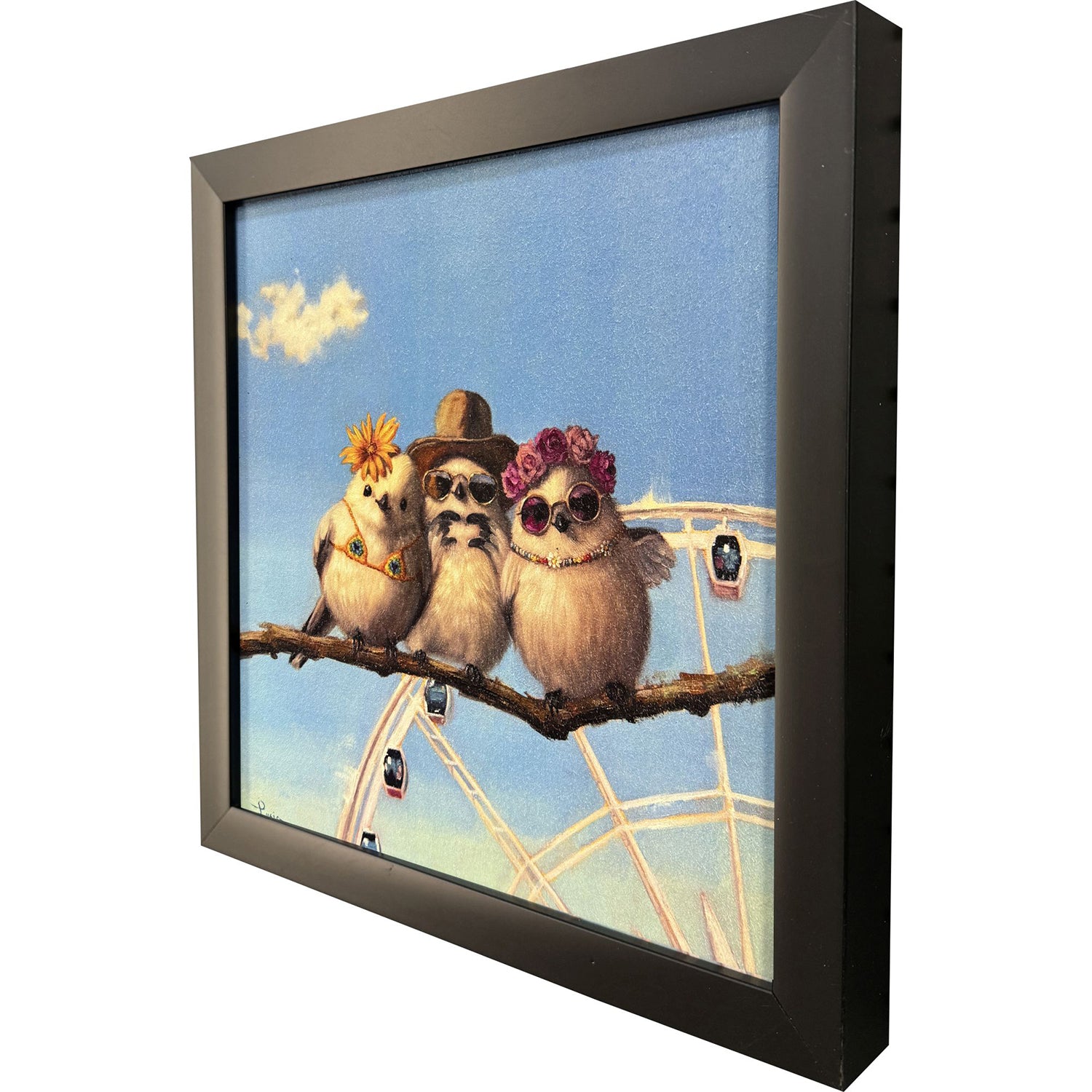 Heffernan Coachella Trio Framed Artwork
