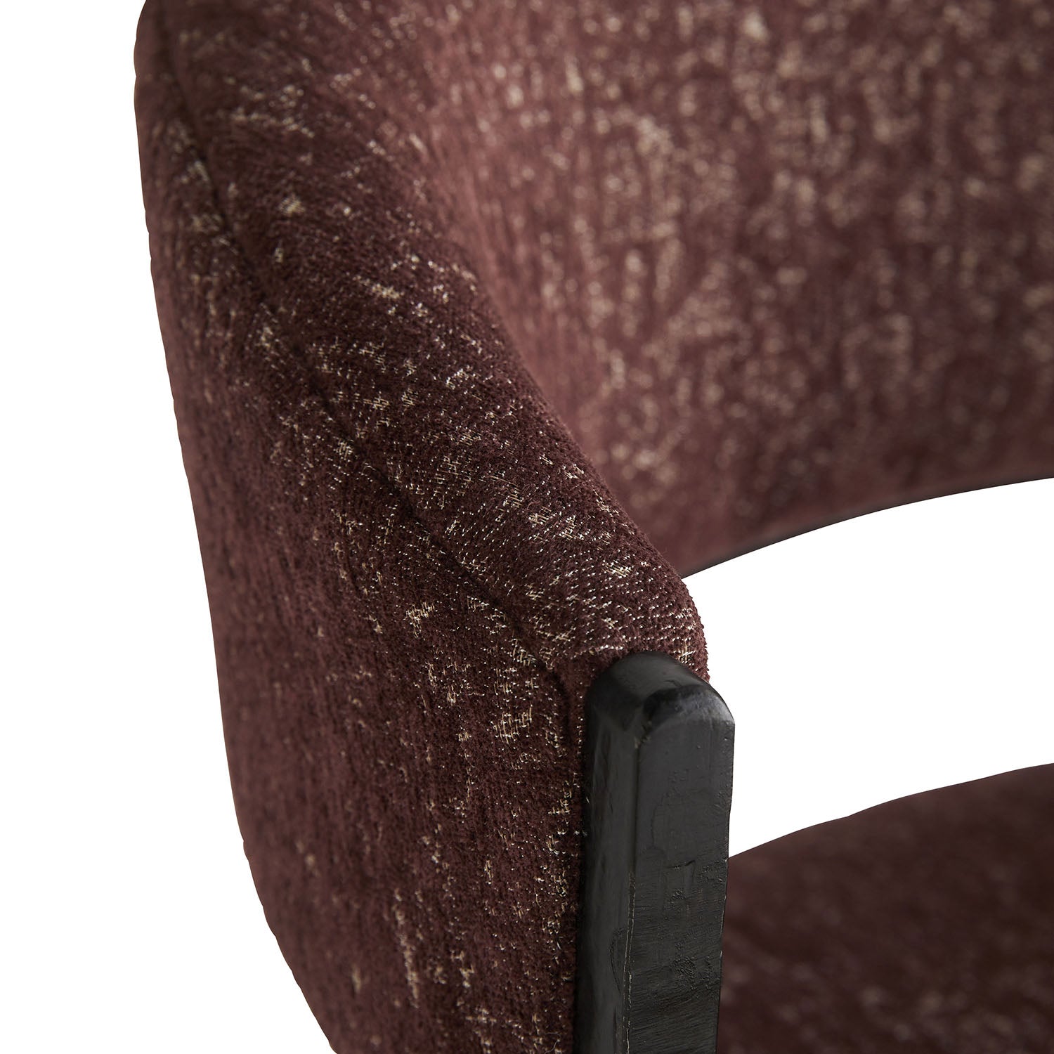 Arteriors Bahati Bordeaux Chenille Chair