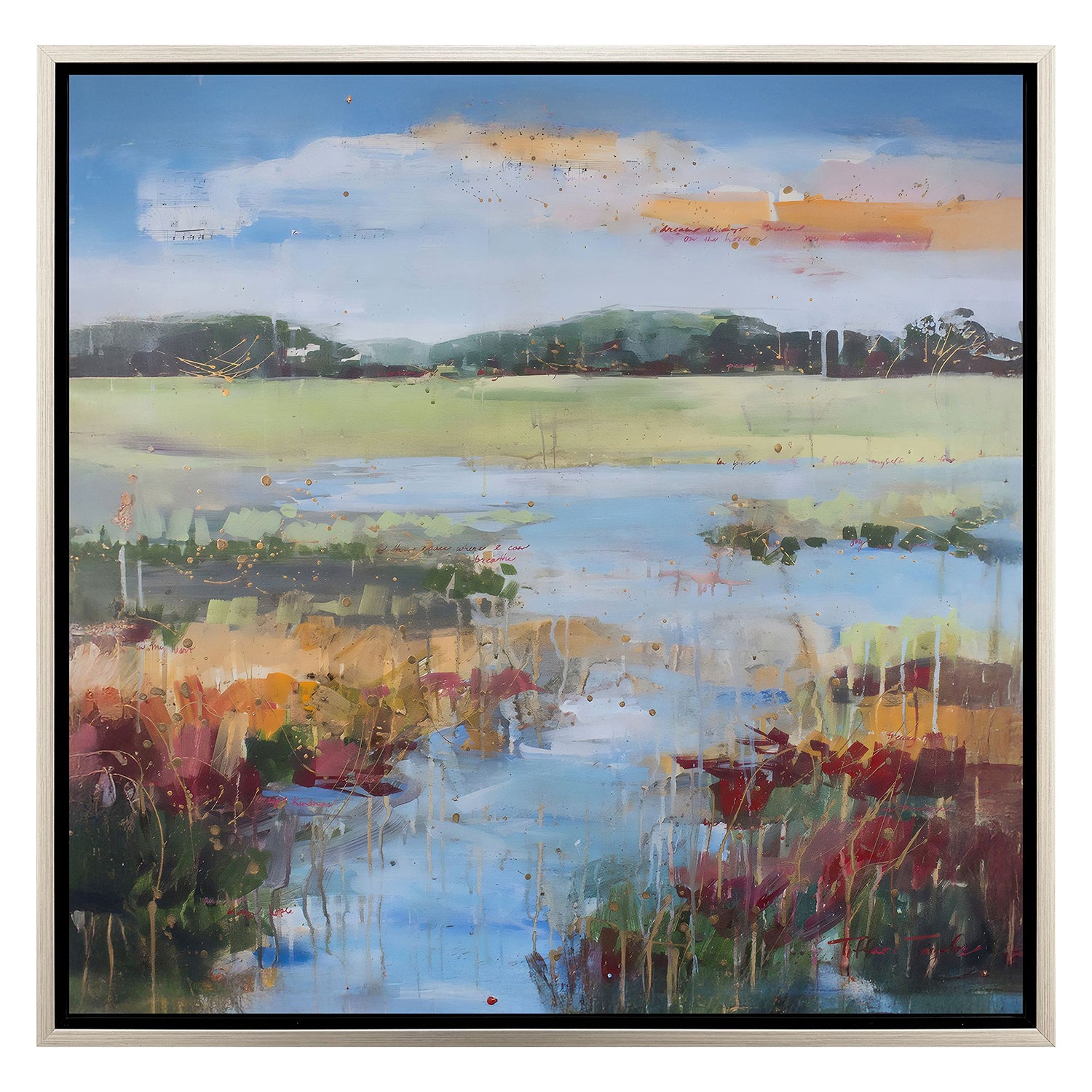 Leeanne Vaughn Marsh Always Dream Canvas Art