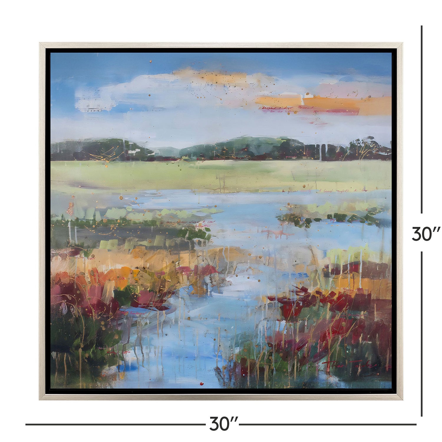 Leeanne Vaughn Marsh Always Dream Canvas Art