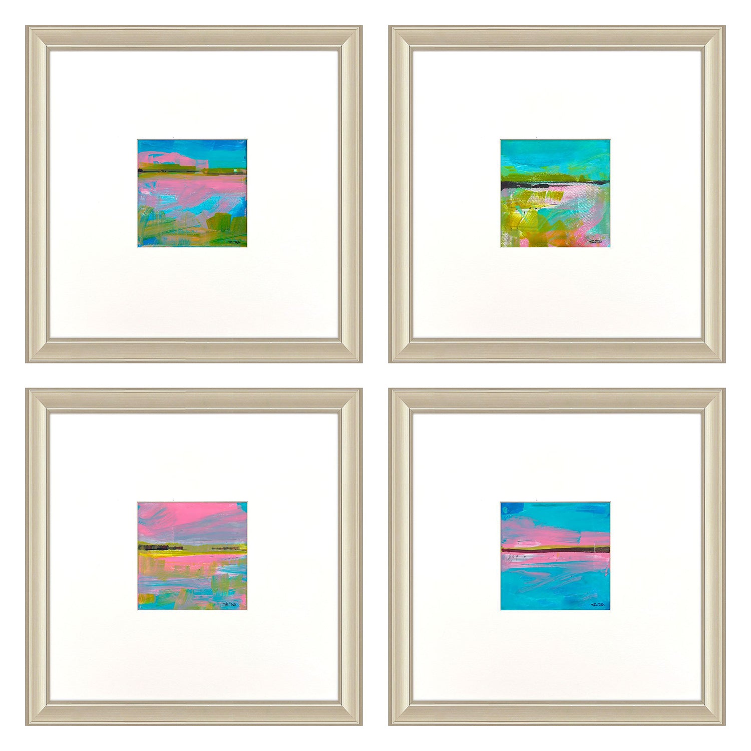 Malanta Knowles Marsh Expressions Framed Art Set of 4