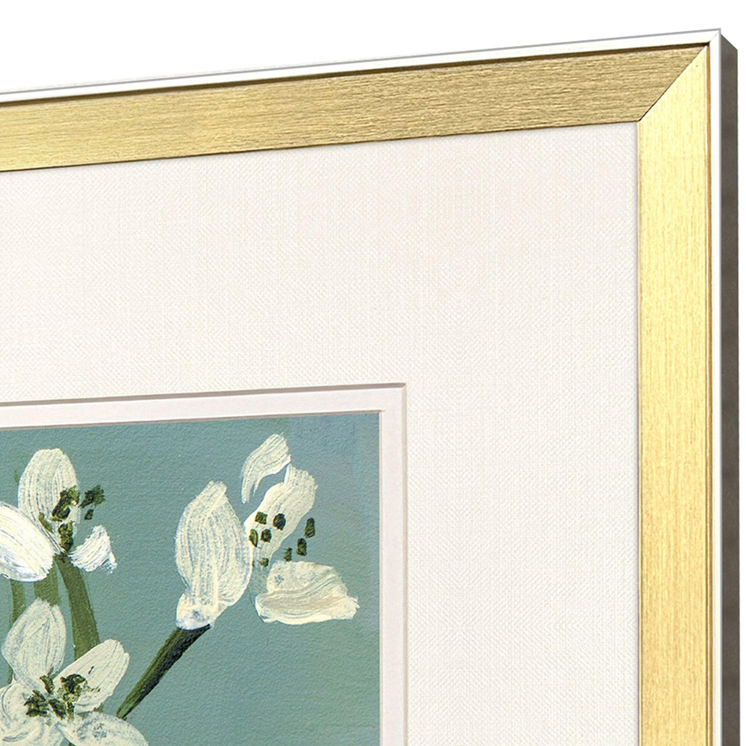Sarah Lang White Tropicals Framed Art Set of 2