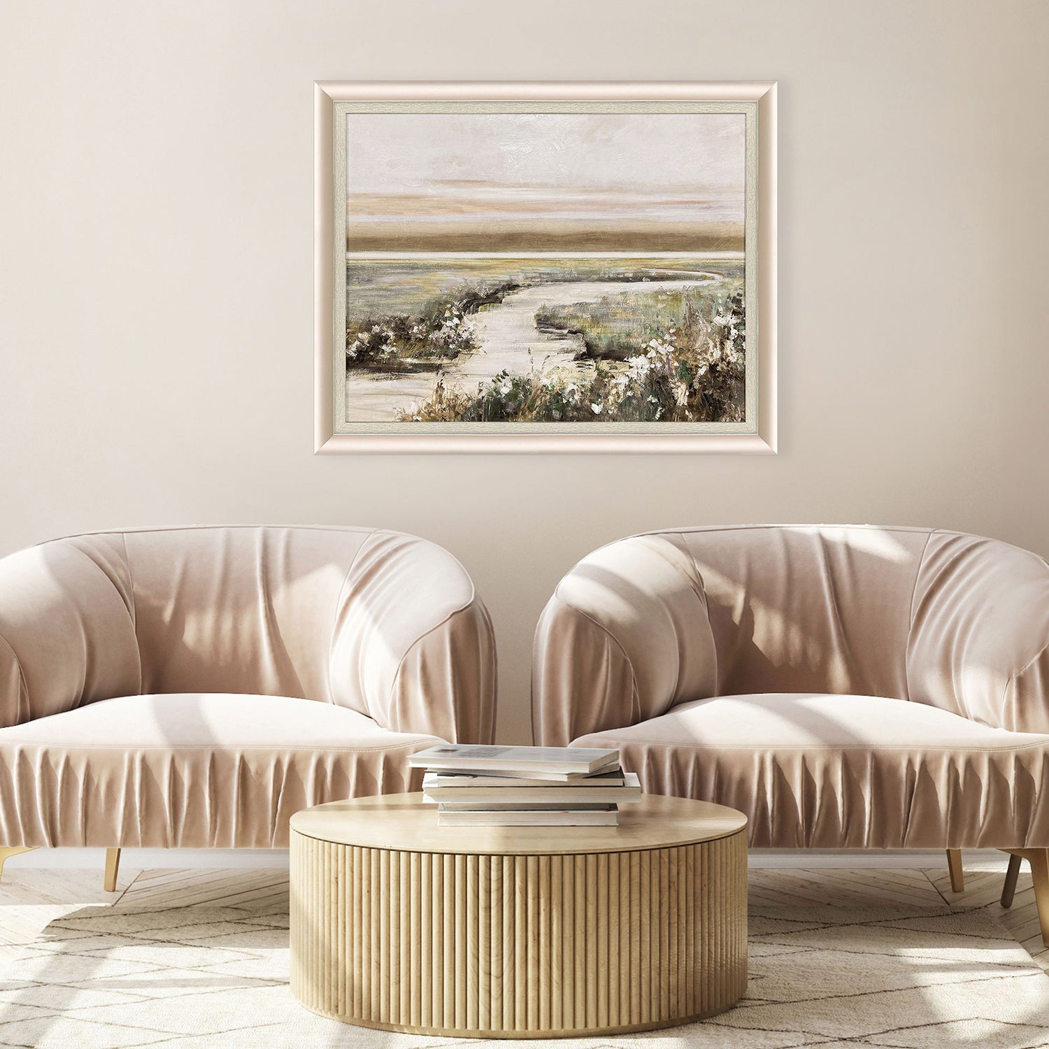Sarah Lang Eternity in Dawn Framed Art