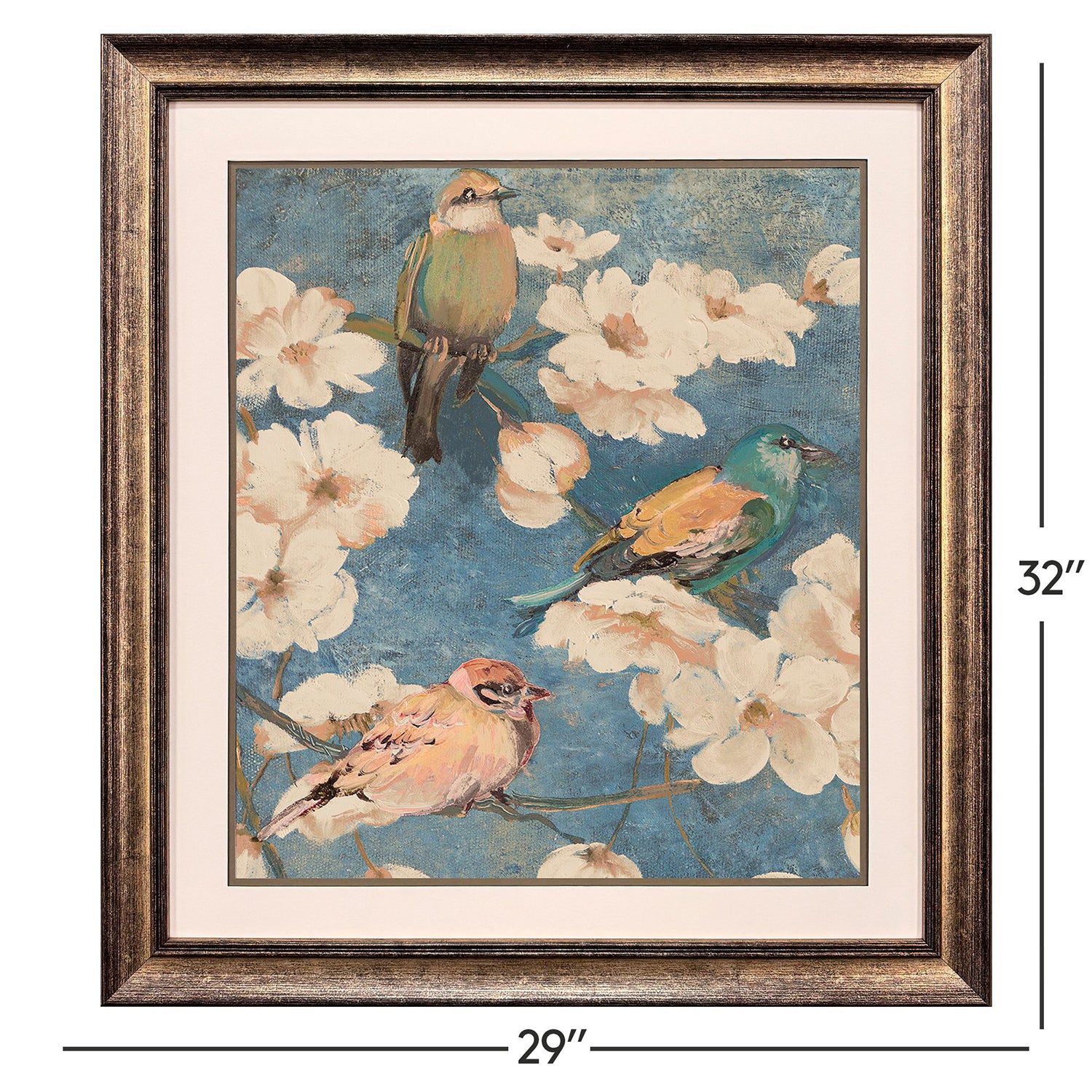 Jordan Glassco-Smith Garden Birds I Framed Art