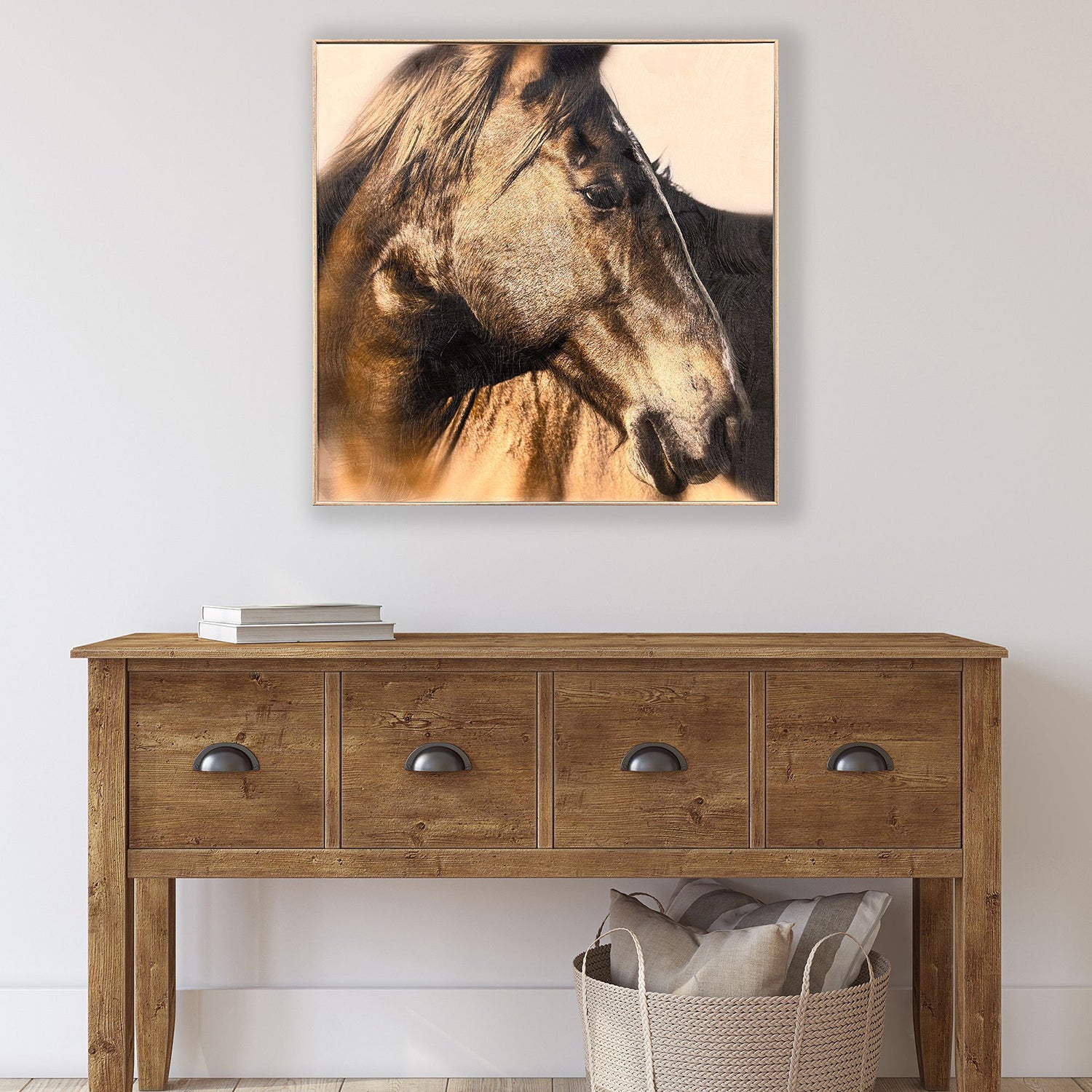 Malanta Knowles Brown Horse Framed Art
