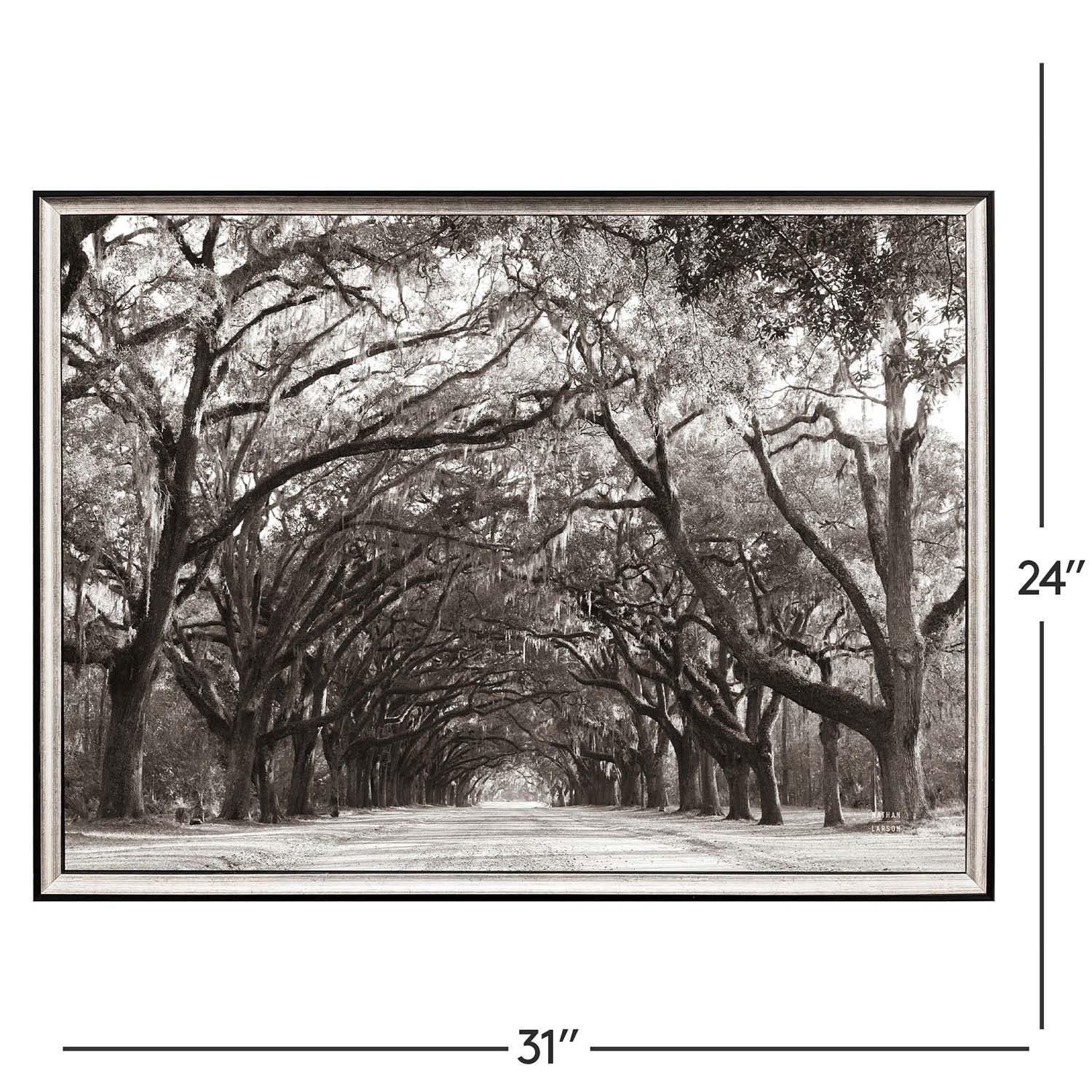 Leeanne Vaughn Georgia Stroll Framed Art