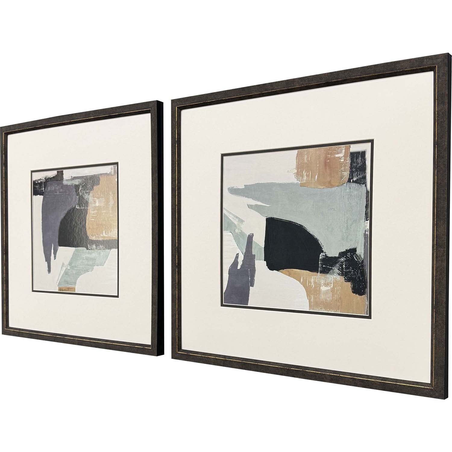 Jordan Glassco-Smith Bold Divisions Framed Art Set of 2