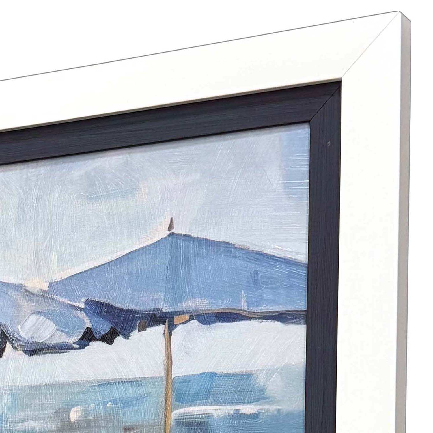 Jordan Glassco-Smith Beach Chairs Framed Art