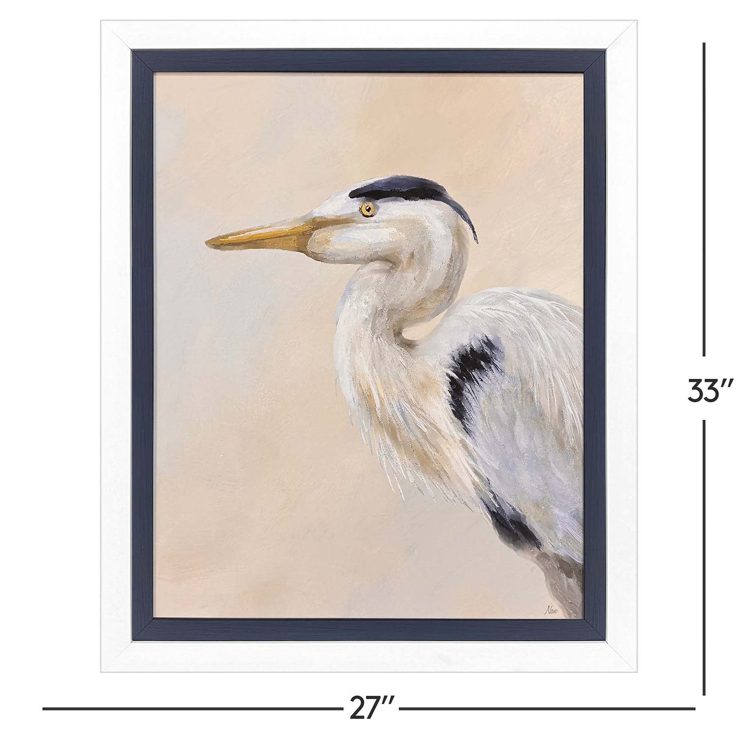 Leeanne Vaughn Heron Haven II Framed Art