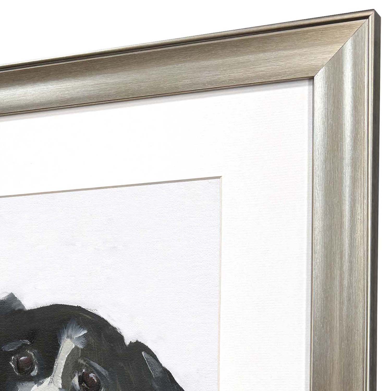 Leeanne Vaughn Puppy Eyes Framed Art Set of 2