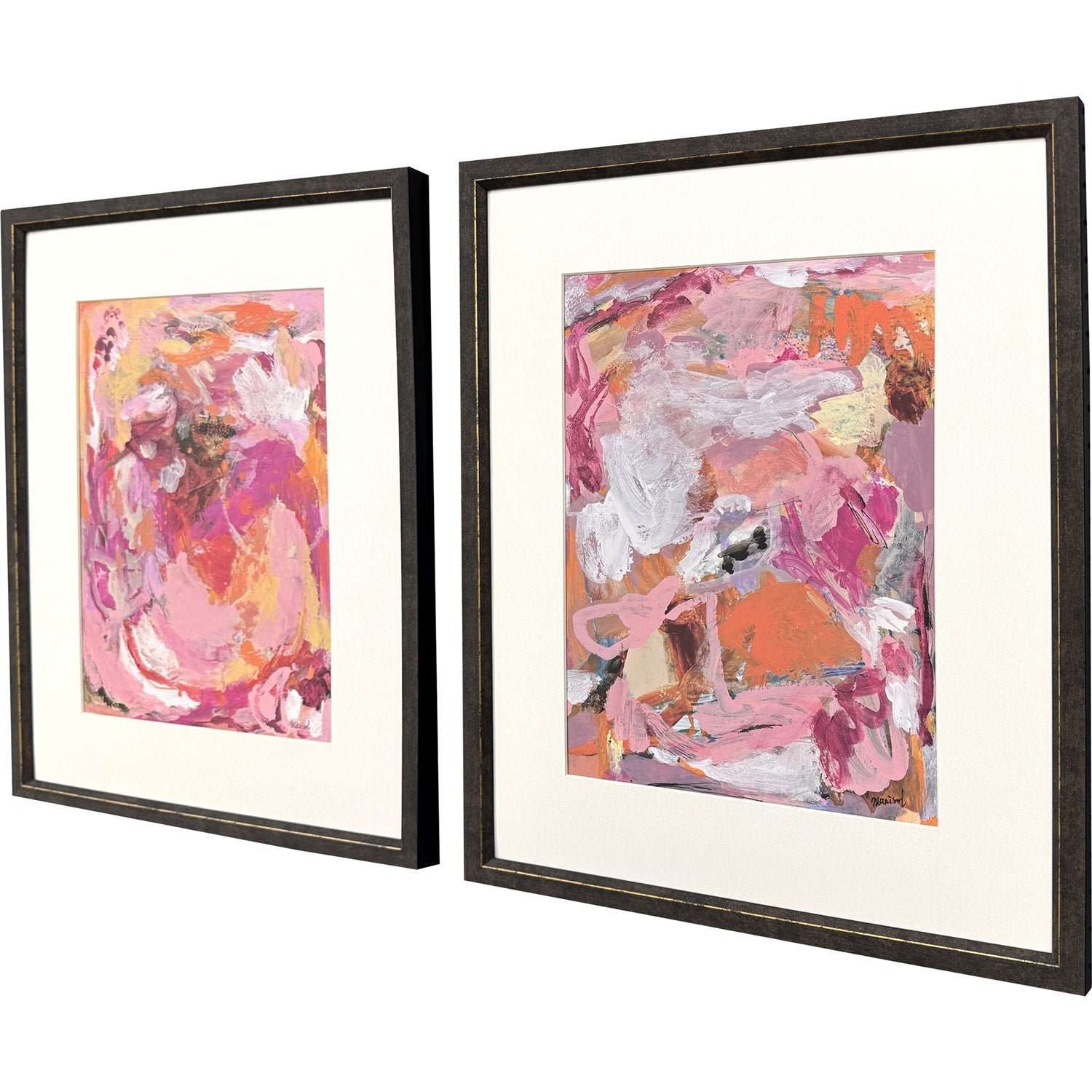 Malanta Knowles Feel the Passion Framed Art Set of 2