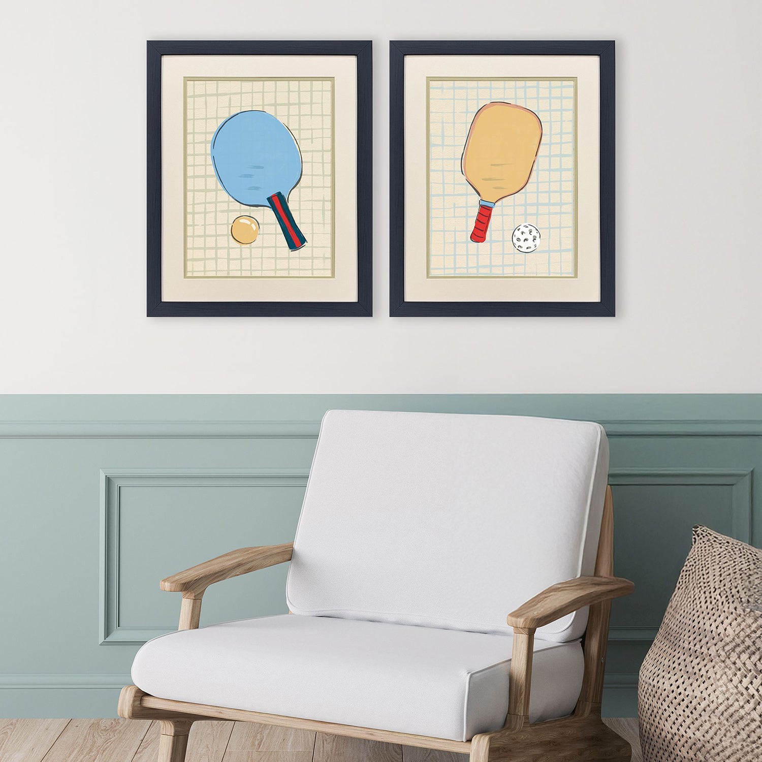 Jordan Glassco-Smith Get a Hobby Framed Art Set of 2