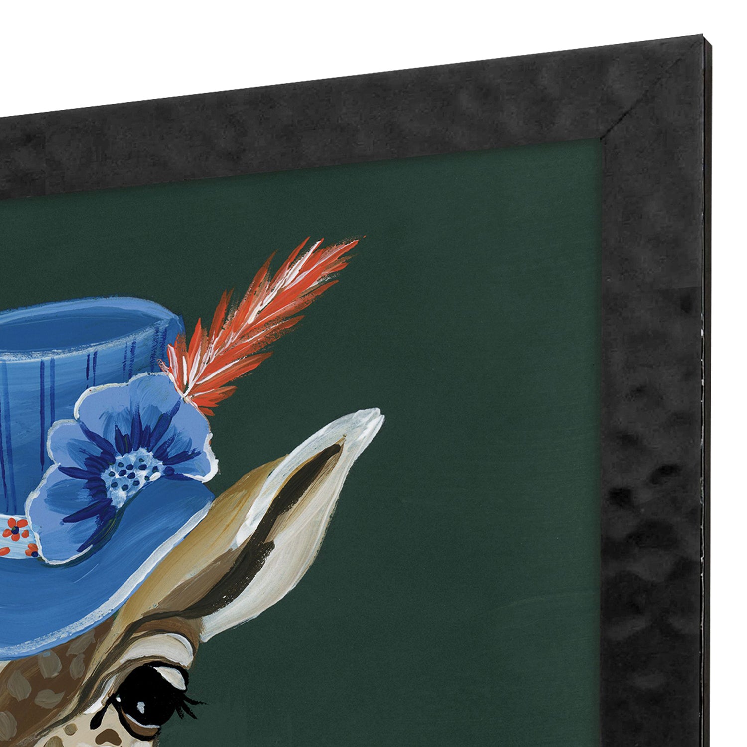 Jordan Glassco-Smith Miami Giraffe Framed Art Set of 2