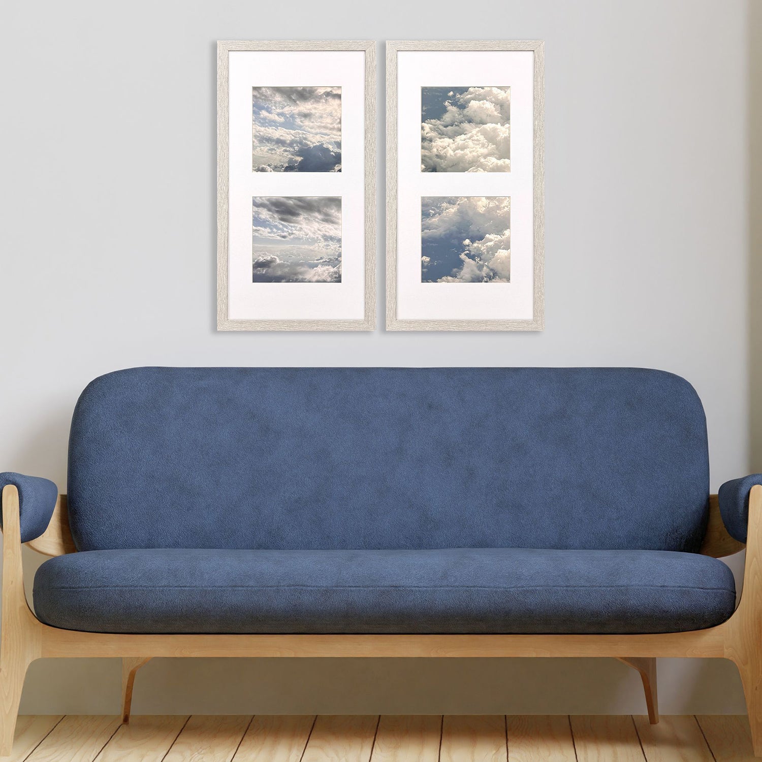 Libby Langdon Small Clouds Framed Art Set of 2