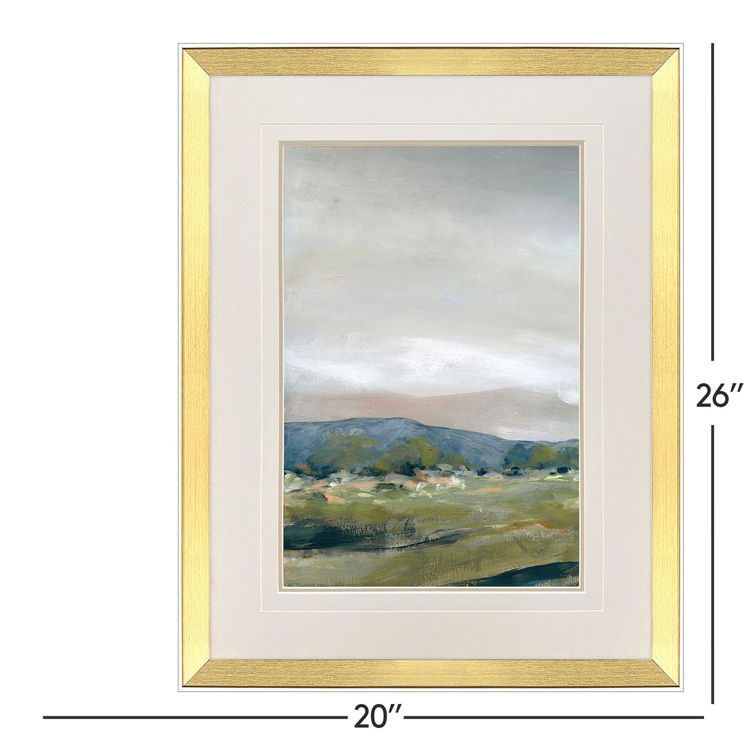 Leeanne Vaughn Horizon Landscape Framed Art Set of 2
